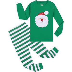 Kids Christmas Pajamas Boys Girls Hanukkah Thanksgiving Pjs Set Holiday Sleepwear 100% Cotton Size 10Years