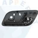 APPERFiT Interior Door Handle for Rear Driver Side 22855643 Compatible with 2007-2014 Chevy Chevrolet Silverado 1500 2500 3500 Avalanche Suburban Tahoe, GMC Sierra Yukon Truck Door Parts