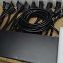 Pyle 19 Outlet 1U 19" Rackmount PDU Power Distribution Supply Center Conditioner Strip Unit Surge Protector 15 Amp Circuit Breaker 4 USB Multi Device Charge Ports 15FT Cord, Black - PCO865