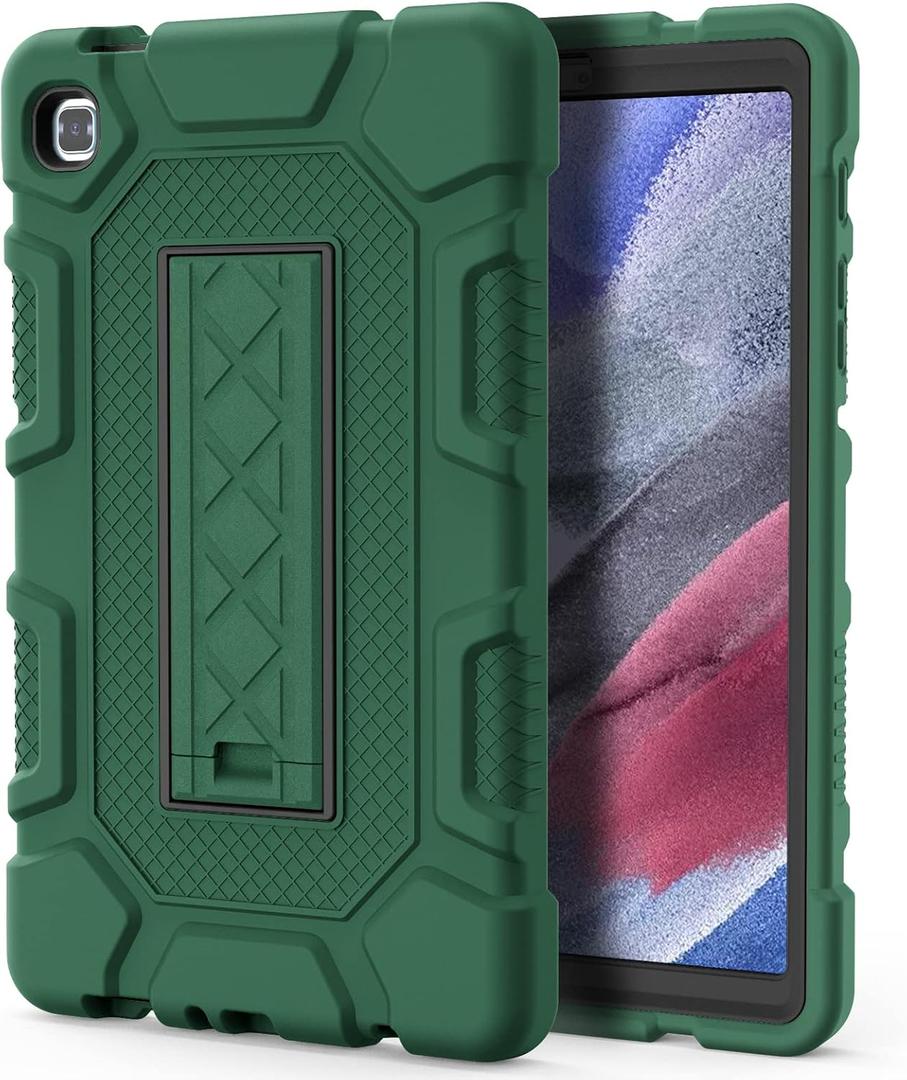 Azzsy Case for Samsung Galaxy Tab A7 Lite 8.7 Inch 2021 (SM-T220/T225), Slim Heavy Duty Shockproof Rugged High Impact Protective Case for Samsung Galaxy Tab A7 Lite 8.7" 2021 (Alpine Green)