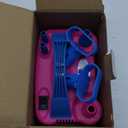 Nulink Electric Balloon Pump, Portable Electric Balloon Blower Machine Balloon Air Pump Dual Nozzle 110V 600W Balloon Inflator for Party Decorations (Rose red)