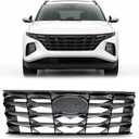 Grille Grill Compatible with 2022 2023 Hyundai Tucson 86350-N9000 HY1200248