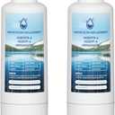 HX2019FR-A Water Filter Replacement, Compatible with Hisense HX2019FR-A, HX2019F-A, HRM260N6TSE, HRFD560SW, HRCD585BW, HRFD634BW, HRCD650BW, HRCD586TBWB and Mora MRM260N6TSE Pack of 2