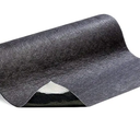 PIG Adhesive-Backed Floor Mat | Grippy Entrance Mat | Ultra-Duty | 3' W x 50' L | Black | GRP36201-BK