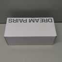 DREAM PAIRS Women's Open Toe Ankle Strap Low Block Chunky Heels Sandals Party Dress Pumps Shoes, Size 9, Nude/Suede