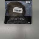 FESHFEN Messy Bun Hair Piece - Wavy Synthetic Chignon Scrunchies for Instant Volume, Elastic Bun Ponytail Hair Extensions Thick Hairpieces for Women, Dark Brown & Light Auburn Mixed 1.50 oz (Medium)