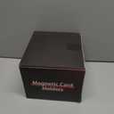 TORONTOKYO 100ct Magnetic Card Holders for Trading Cards, 35PT One Touch Card Holder, Card Protector Hard Plastic for Baseball Football Sports and Game Cards