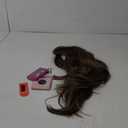 7JHH WIGS Honey Blonde Wig with Bangs Long Brown Wigs for Women,Layered Heat Resistant Synthetic Wigs for Daily Use