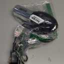 Conair Hair Dryer, 1875W Full-Size Hair Dryer with Ionic Conditioning, Blow Dryer, Tourmaline Ceramic Technology for Quick Drying, Black/Chrome