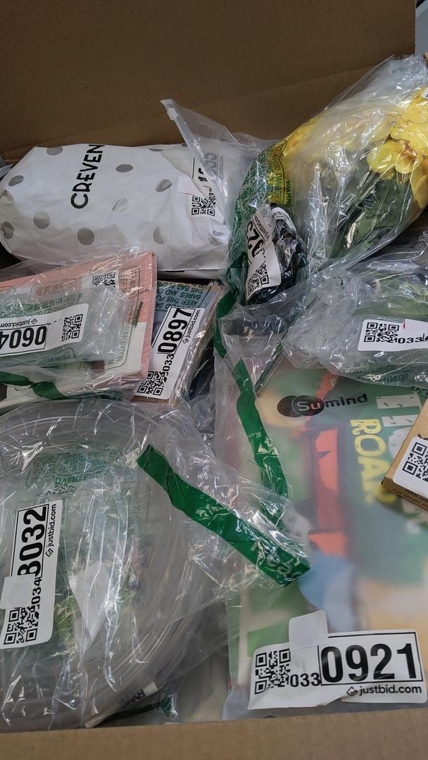 Box of Mixed Items, Retail is Estimated