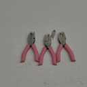 UCEC 3 Pack Circle Single Hole Punches, Small Hole Puncher, Paper Punches for Crafting, Hole Tag Puncher Set of School Supplies with Soft-Handled for Clothing Ticket DIY Craft Tags Scrapbook Tool (Pink)