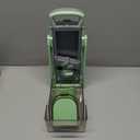 ONCE FOR ALL Upgrade Safe Mandoline Slicer Plus, Adjustable Vegetable Food Chopper Potato Fries French Fry Cutter, Detachable Blade, Kitchen Chopping Artifact, New Kitchen Gift JS03 Green