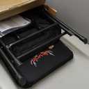 VEVOR Hunting Chair, 360 Silent Swivel, Foldable Lightweight Portable Blind Chair, Heavy-Duty Steel Frame Ground Stool Seat, with Adjustable Shoulder Strap, 300 Lbs Capacity for Fishing, Camping