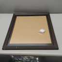 16x20 Diploma Frames 14x17 with Black Mat, Fits Degree Certificate Document, 20 x 16 Walnut Color Frame with Tempered Glass Panel for Wall Mounting