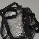 Oraben Clear Tote Bag Clear Bag Stadium Approved 12x6x12 Stadium Bag for Work, Sports Games,Gym