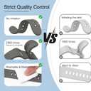 2 x Patented Sport Silicone Band Compatible with Apple Watch Bands 40mm 38mm 41mm 42mm 44mm 45mm 46mm 49mm Women Men, Soft Waterproof Sport Strap for iWatch Bands Series 11 10 9 8 7 6 5 4 3 2 1 SE Ultra