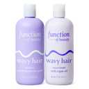 Function of Beauty Wavy Hair Shampoo & Conditioner Set - Sulfate-Free Shampoo & Conditioner Duo for Natural Wavy Texture - Lightweight, Anti-Frizz, Strengthening & Hydrating - Hair Care Products