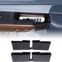 Car Front and Rear Door Storage Box Compatible with Ford Maverick 2022-2025 Car Door Storage Box Glove Organizer Tray Door Organizer Handle Pocket Tray Insert Glove Pallet Tray Interior Accessories