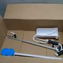 Medline Economy Hip Kit, Mobility Aids Ideal for Hip Surgery Recovery, 3-Pieces, 26" Grabber Reacher, Shoehorn, Sock-Aid, and Contoured Bath Sponge