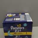 Pampers ZZZ Overnight Diapers, Size 5 (27+ lbs), 50 Count, Nighttime Protection Disposable Baby Diaper, Night Time Leak and Skin Protection