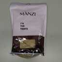 MANZI Run Resistant Control Top Panty Hose Opaque Tights Size Medium