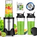 KOIOS BL319B Blender Cup with To-go Lid Replacement,22OZ Blender Cups,Compatible BL219B, BL328B, BL337B, BL309B Smoothies Blender