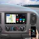 7'' Android Car Radio for Ford F150 1997 1998 1999 2000 2001 2002 2003 2004, Touch Screen for F150 Car Stereo with Carplay Android Auto/Bluetooth/GPS/WiFi/FM/AHD Backup Camera/MIC