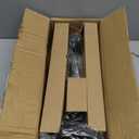 WALI Heavy Duty Single Monitor Arm for 17-49 Inch Flat Curved Ultrawide Screens, up to 33 Lbs, Adjustable Gas Spring Single Monitor Desk Mount for Home Office Gaming, VESA 75/100mm (GSM001XLN), Black