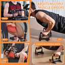 kisnbld Twister Arm Trainer, Adjustable 20-70lbs Push-Up & Arm Strength Equipment, Ergonomic Non-Slip Grip, Spring Resistance Home Gym for Men Women