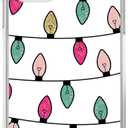 Christmas Lights Case Compatible with iPhone 14, Christmas Holiday Case for iPhone 14, Cool Cute TPU Bumper Phone Case Cover