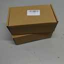 2 x Hose Splitter 2 Way Brass Garden Hose Splitter with Stainless Steel Long Handle Y Valve Water Hose Adapter 3/4" GHT Thread