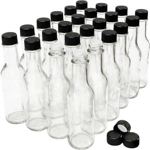 nicebottles Hot Sauce Bottles, 5 Oz - 23 Pack