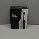 Aquasonic Duo - Dual Handle Ultra Whitening 40,000 VPM Wireless Charging Electric ToothBrushes - 3 Modes with Smart Timers - 10 Dupont Brush Heads & 2 Travel Cases Included