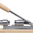 Nutcracker Heavy Duty Nut Cracker Tool for Pecans Walnuts Chestnuts  Manual Nut Crackers for All Nuts with Wooden Base, Nutcracker for Nuts Kitchen Tool by JARGUUO