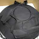 Handpan 432HZ,10 Sounds 22 Inches D Minor Handpan Drum, Premium Steel Hand Pan Instrument for Adults, Classic Black