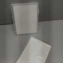 Wet Pallets for Painting Miniatures Including 100pcs Paper, Stay Wet Palette Kit for Acrylic Painting, Wet Paint Palette with Sponge and Paper (White)