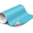 ORACAL 631 Matte Geyser Blue Vinyl Durable Roll Easy to Weed Permanent Adhesive Craft Vinyl for Plotting Machines, Decals & DIY Projects 12” x 10ft