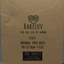 BAKELUV White Parchment Paper Sheets 12x16 | 200 Pcs | Non-Stick Precut Parchment Paper for Baking Sheets, Baking Paper, Unbleached Cookie Sheets, Wax Paper | Oven, Air Fryer, Grilling, Freezer