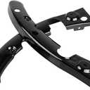 1 Set Gloss Black Motorcycle Rear Fender Strut Covers Compatible With 2009-2013 Harley Touring Road King Electra Street Glide FLHX FLHR