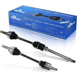 Maxfavor CV Axle Front fit for Ford Fiesta 2018 2017 2016 2015 2014 2013 2012 2011, S SE Titanium Sedan Hatchback, Automatic Trans L4 1.6L FWD CV Joint Axle Shaft Assembly Front Driver Passenger Side