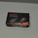 KUIIYER Mini Bluetooth Barcode Scanner, Wireless 2D QR 1D Bar Code Scanners with LCD Screen Display & Setting Keypad & AI Voice, Small Portable Handheld Barcode Reader for Smart Phone, Computers & POS