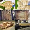 Basswood Sheets - 10 Pack 1/8 x 12 x 12 inch,Perfect for Crafts, Laser Cutting, Carving and Cricut Maker Projects | Thin Wood Sheets for Veneer and Model Building (10Pack 300*300*3mm)