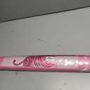 Hot Pink Tiger Mahjong Mat for Table, Funky Preppy Pink Aesthetic Tiger 31.5" x 31.5" Non-Slip & Noise Reduction Mahjong Mat for Poker Dominoes Cards & Board Games