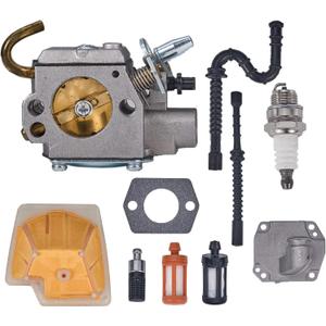 MS270 MS280 Carburetor Carb for Stihl MS270 MS280 MS270C MS280C Chainsaw - with Air Filter Spark Plug Fuel Line Kit
