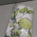 Shower Curtain, Sage Green Shower Curtains for Bathroom Watercolor Plant Shower Curtain Leaves Floral Bathroom Eucalyptus Shower Curtains Waterproof 72x72 Inch with Hooks (Leaf)