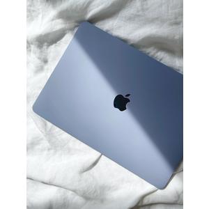 Macbook Case Matte Clear Blue
