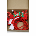 Christmas Set, Glitter Holiday Party Accessories for Adults & Kids, Funny Christmas Decorations & Party Favors for Christmas Games and Photo Booth Props