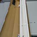 Mainstay Cordless 1" Vinyl Light Filtering Blinds, White, 27x64