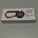 6-Stage Knife Sharpener - Premium Kitchen Knife Sharpeners - Adjustable Handheld Manual Knife Sharpeners for Kitchen Knives, Scissor and Chef Knife.Easy for beginners to use (ORANGE)