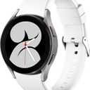Lerobo No Gap Band Compatible With Samsung Galaxy Watch 7 5 4 6 (44mm 40mm), Watch 5 Pro (45mm), 4 Classic (46mm 42mm) - 20mm Quick Release Sport Replacement for Women Men